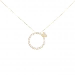K18YG ダイヤモンド ネックレス 0.30CT