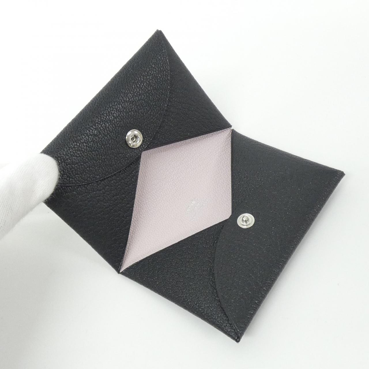 [未使用品] HERMES Calvi Verso 078476CK 卡包