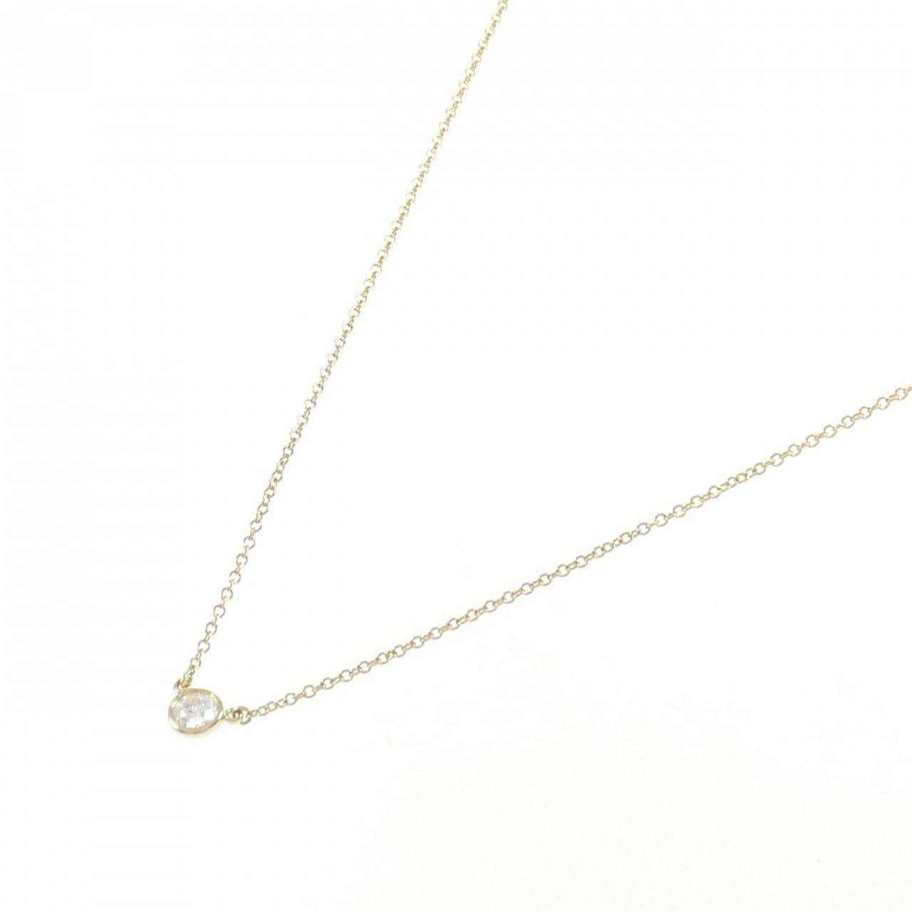 ティファニー バイザヤード ネックレス 0.20CT I VVS2 3EXT