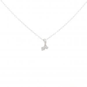 K18WG ダイヤモンド ネックレス 0.03CT