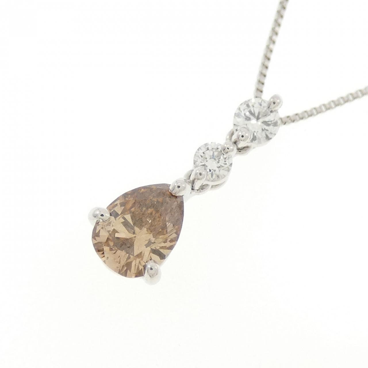 PT900/PT850 ダイヤモンド ネックレス 0.541CT
