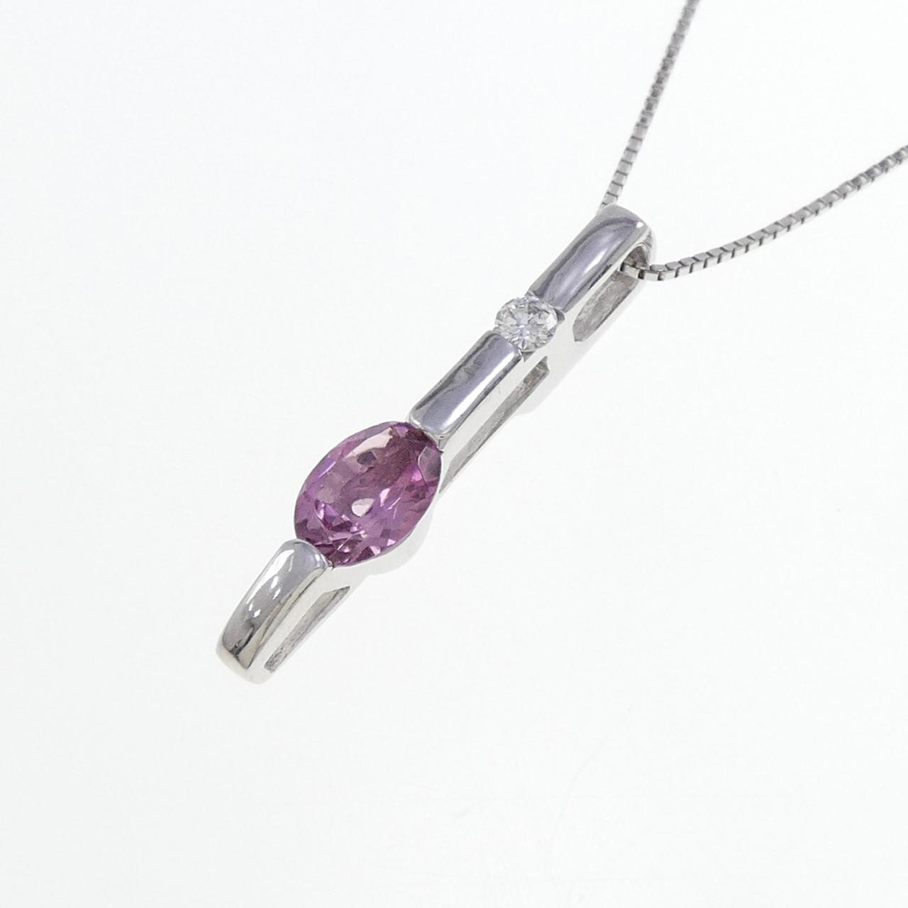 K18WG トルマリン ネックレス 0.66CT