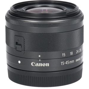 ＥＦ－Ｍ１５－４５ｍｍ　Ｆ３．５－６．３ＩＳ　ＳＴＭ　グラファイト