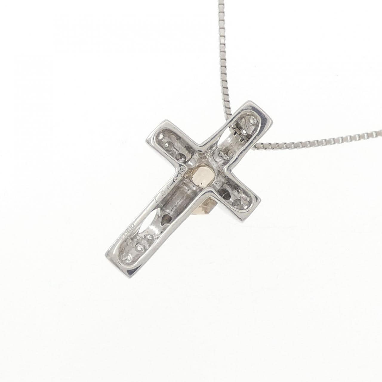 PT900/PT850 ダイヤモンド ネックレス 1.01CT