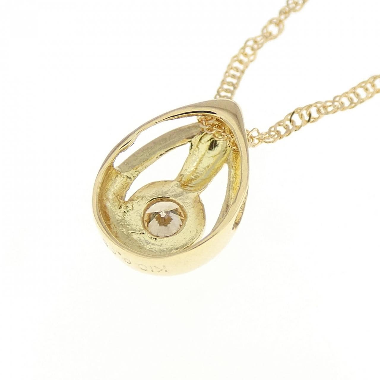 K18YG ダイヤモンド ネックレス 0.05CT