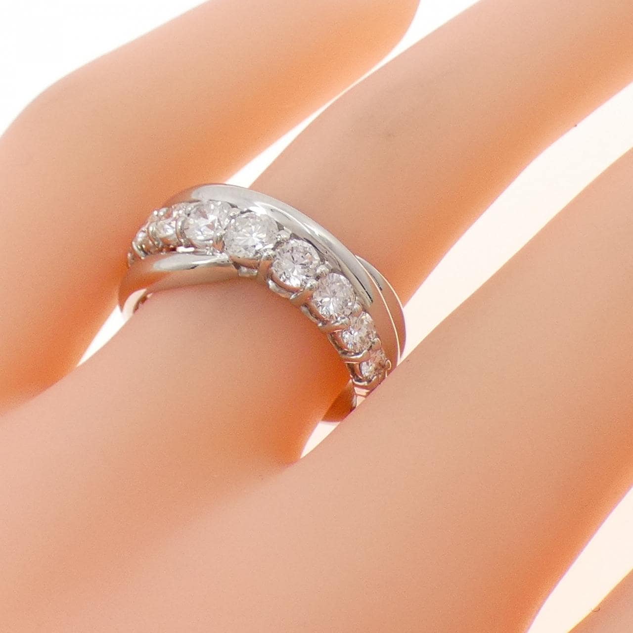 PT900 ダイヤモンド リング 1.00CT