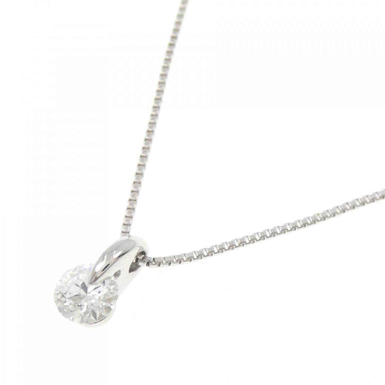 PT900 ダイヤモンド ネックレス 0.313CT