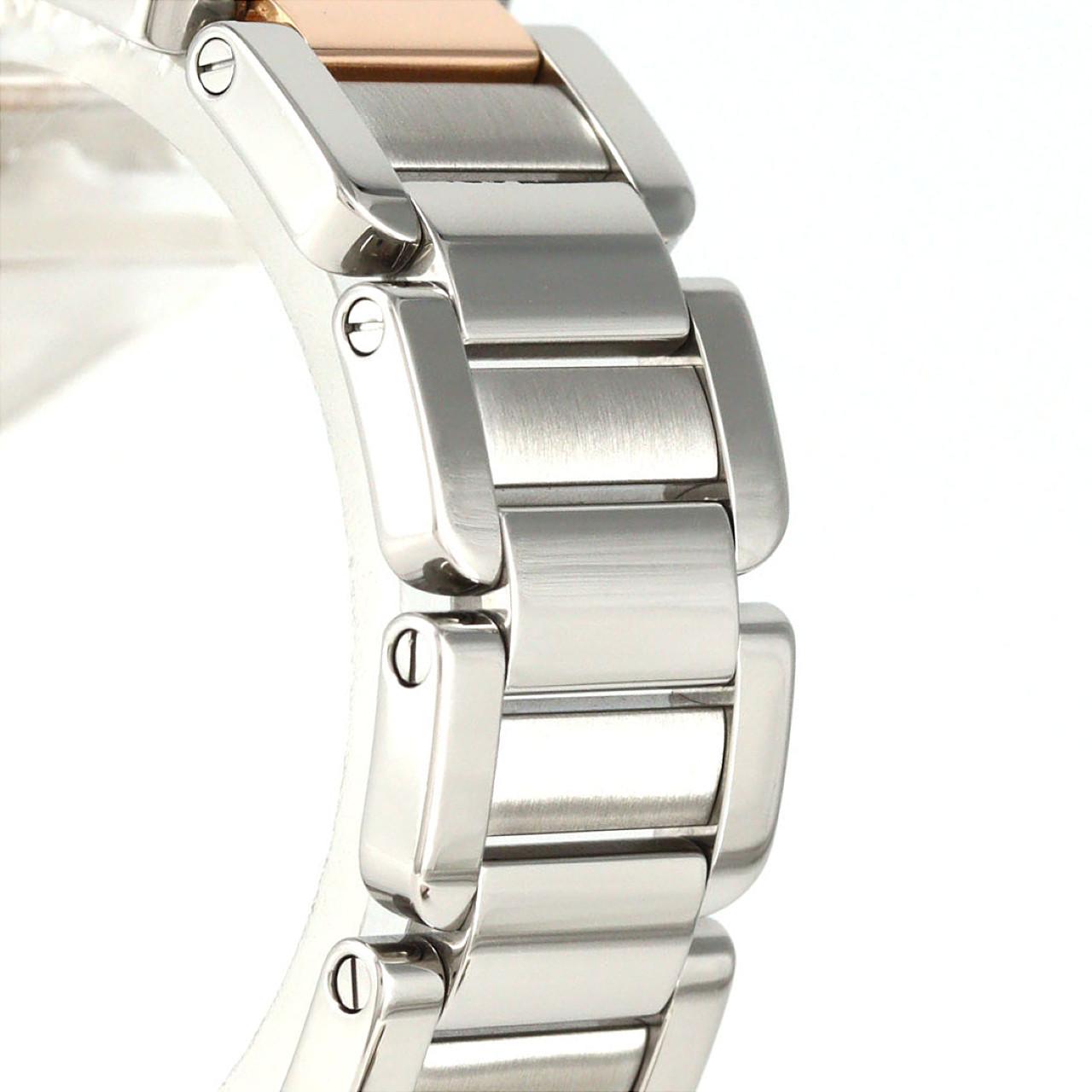 カルティエ タンクアングレーズSM PGコンビ･11P WT100024 SSxPG クォーツ