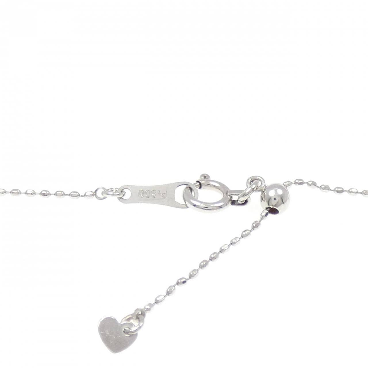 PT900/PT850 クロス ダイヤモンド ネックレス 1.00CT