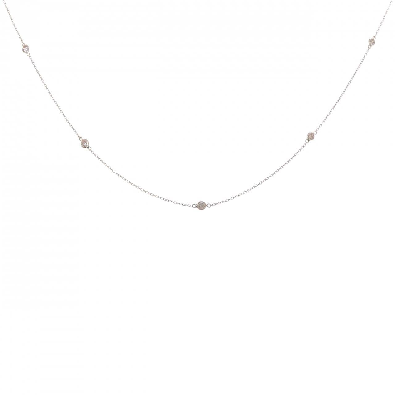 K18YG ダイヤモンド ネックレス 1.00CT