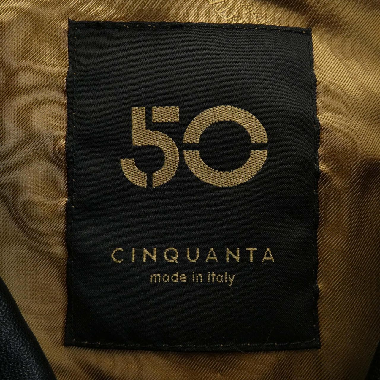 チンクアンタ Cinquanta レザーライダースジャケット