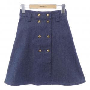 LOUIS VUITTON スカート　34 ベージュ LOUIS VUITTON ルイヴィトン スカート レディース34 ウール