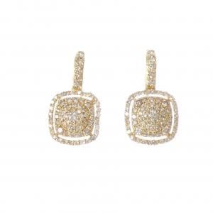 K18YG ダイヤモンド ピアス 0.80CT