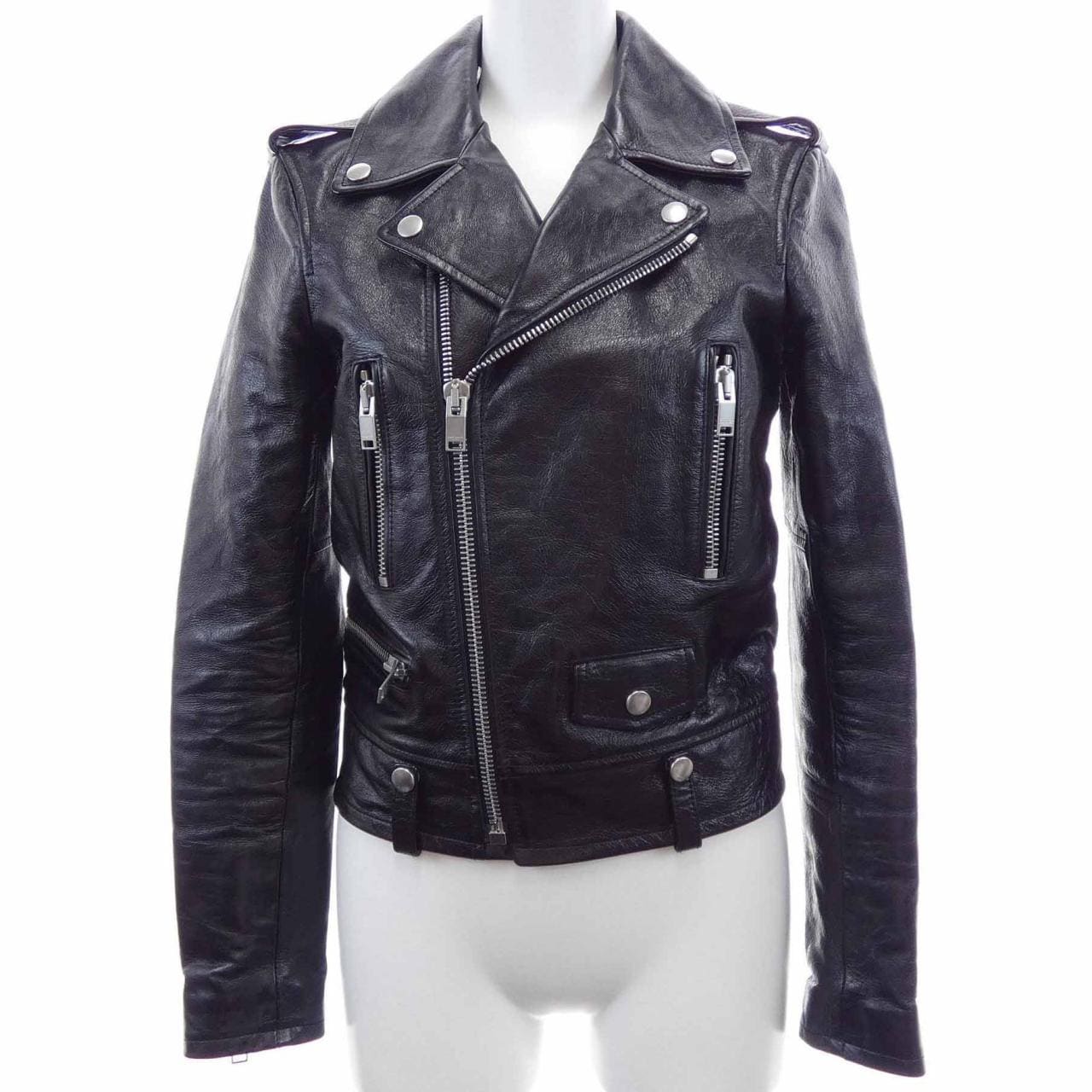 サンローラン SAINT LAURENT 481862 レザーライダースジャケット