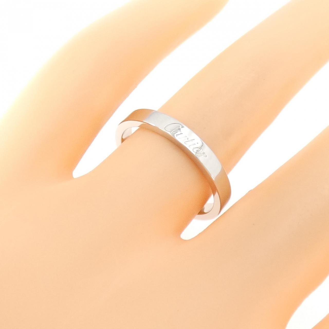Cartier engraved ring