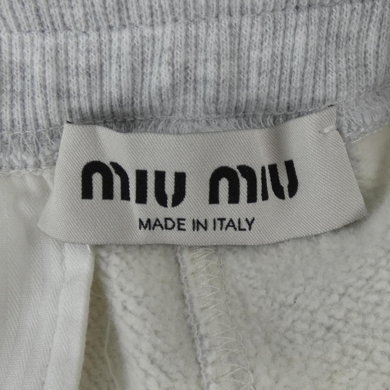 ミュウミュウ MIU MIU MIU MIU ロゴ MJP302 S232 12Y6 パンツ