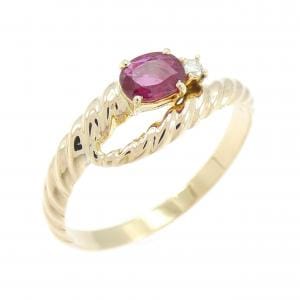 585YG ルビー リング