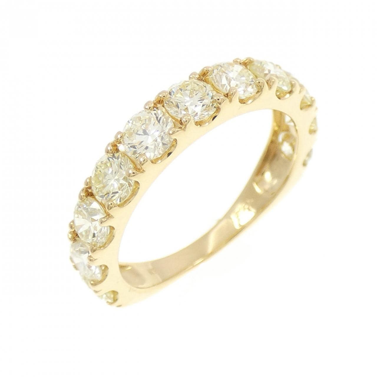 K18YG ダイヤモンド リング 2.00CT