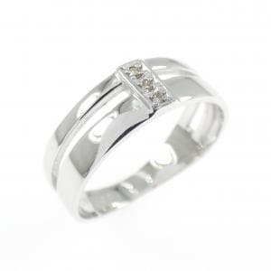 K10WG ダイヤモンド リング 0.01CT