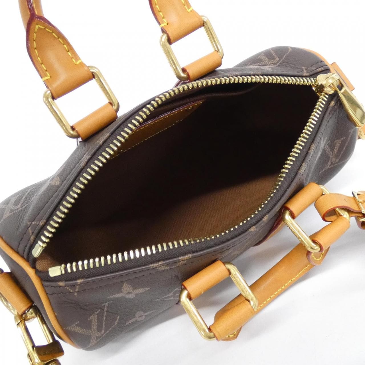 ルイヴィトン モノグラム レザー キーポル バンドリエール 25cm M14026 ボストンバッグ