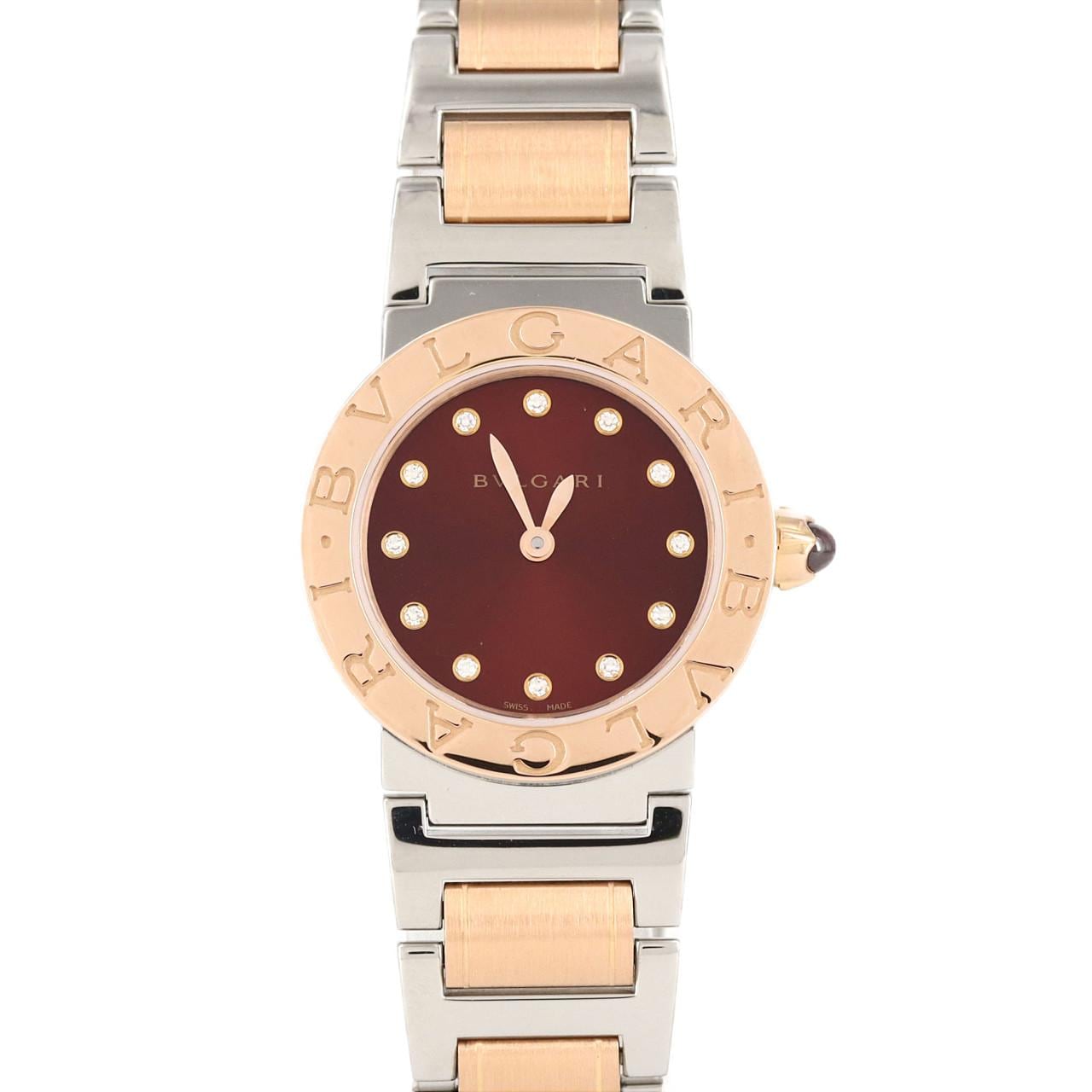 BVLGARI BVLGARI BVLGARI PG Combi 12P BBLP26SG/BBL26C11SPG/12 SSxPG Quartz