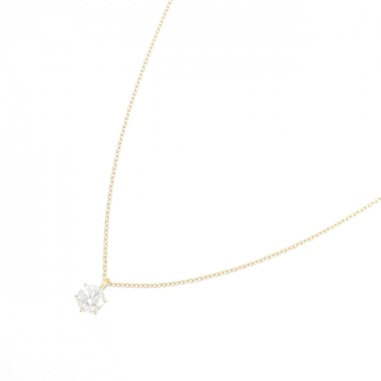 【リメイク】K18YG ダイヤモンド ネックレス 0.315CT G I1 VG