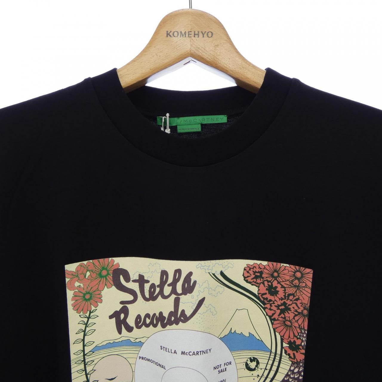 ステラマッカートニー STELLA MCCARTNEY レコードロンティ Tシャツ