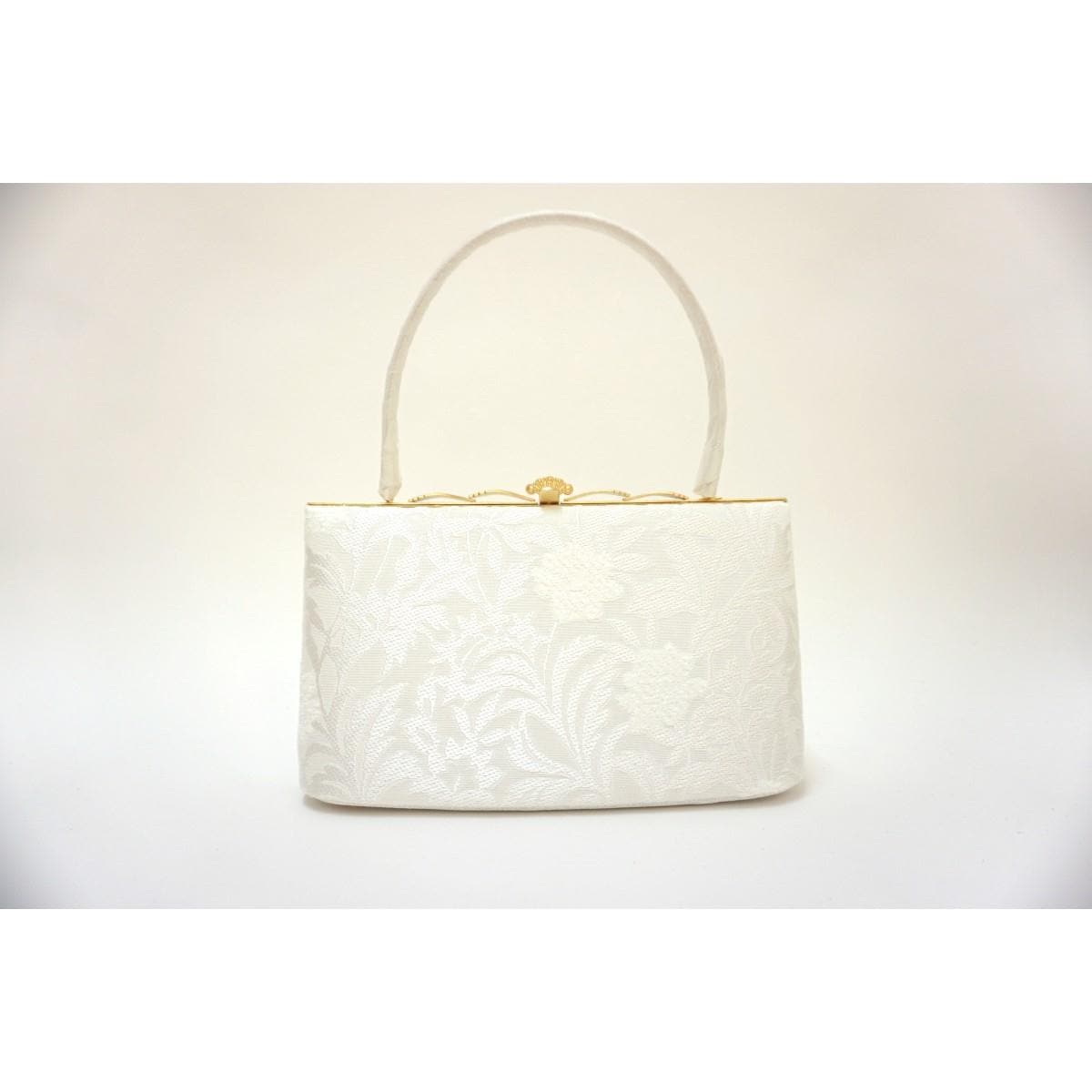 【新品】草履バッグセット　白梅　Ｌサイズ