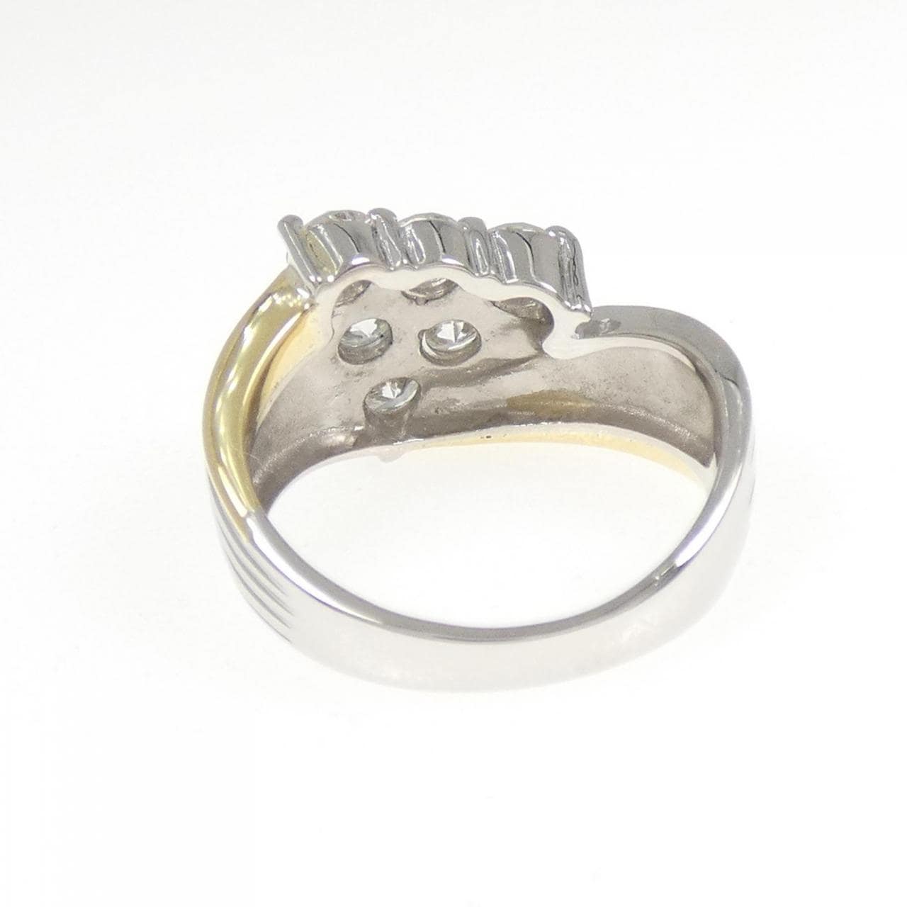 PT900/K18YG ダイヤモンド リング 1.00CT