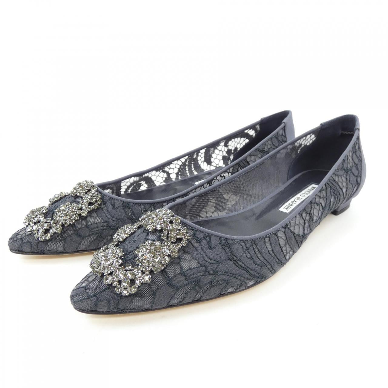 マノロブラニク MANOLO BLAHNIK HANGISIFLAT フラットシューズ
