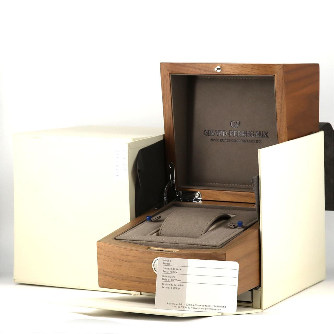 【ノーメンテナンス還元価格】ジラール･ペルゴ ヴィンテージ1945 XXL クロノ 25883-11-121-11A SS 自動巻