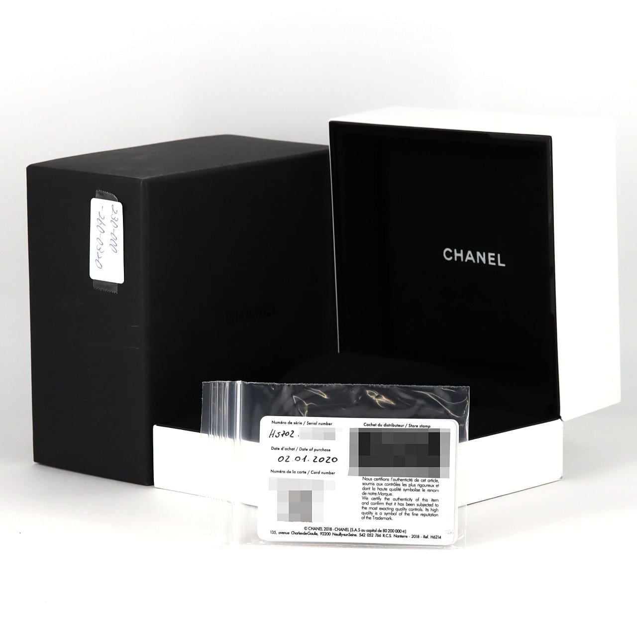 シャネル J12キャリバー12.1 38mmセラミック･12P H5702 セラミック 自動巻