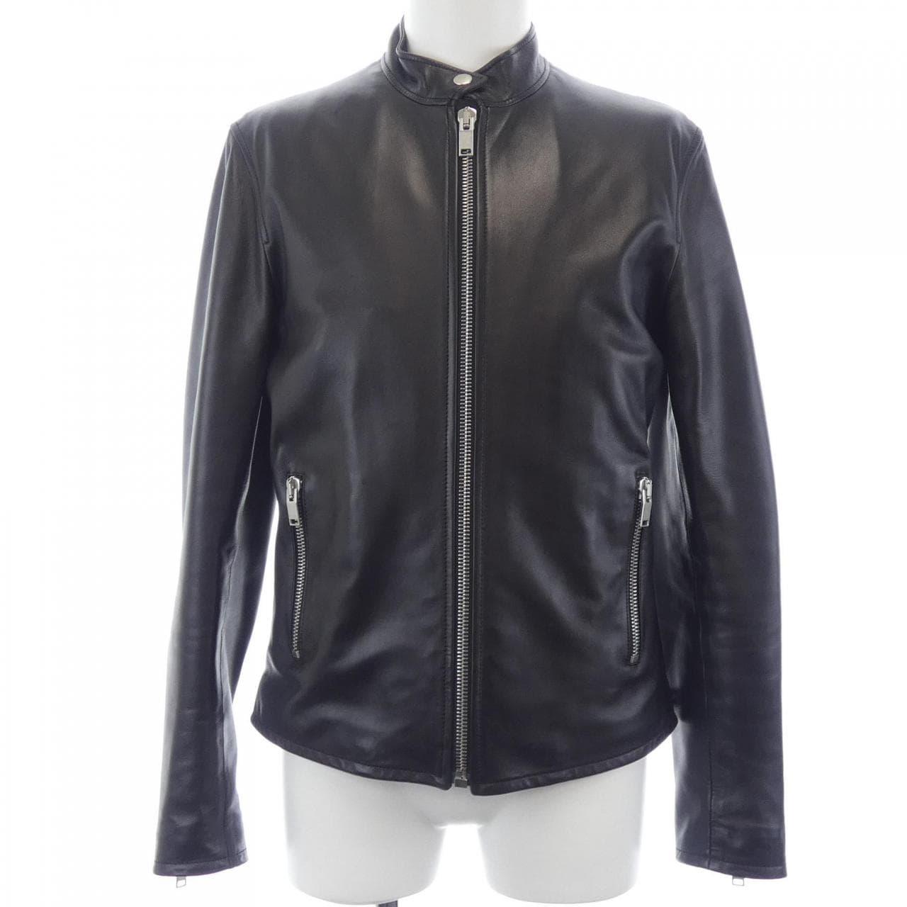 SAINT LAURENT 362239 Y5YA1 皮革骑士夹克