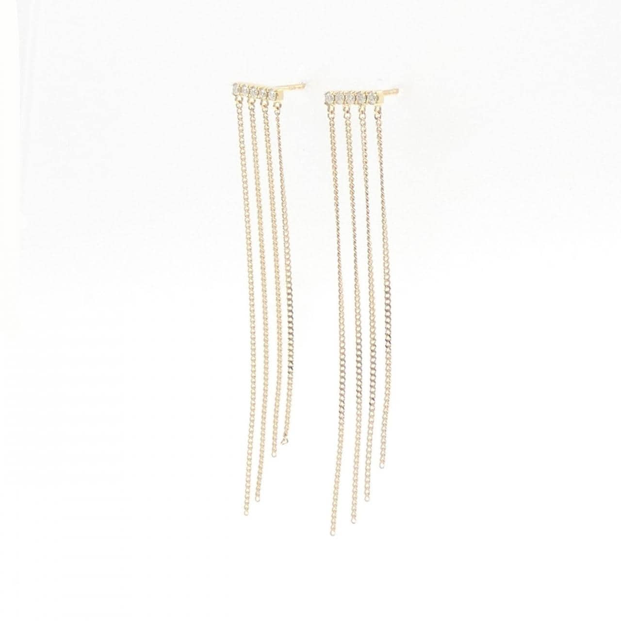 AHKAH鑽石耳環 0.06克拉