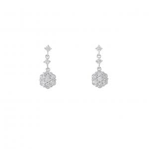 ポンテヴェキオ ダイヤモンド ピアス 0.36CT