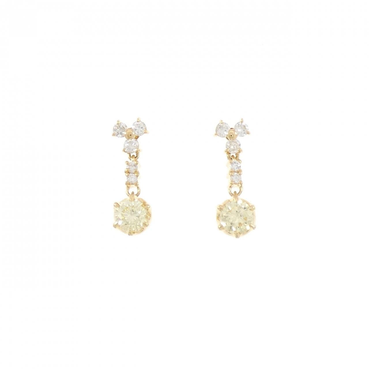 タサキ ダイヤモンド ピアス 1.03CT