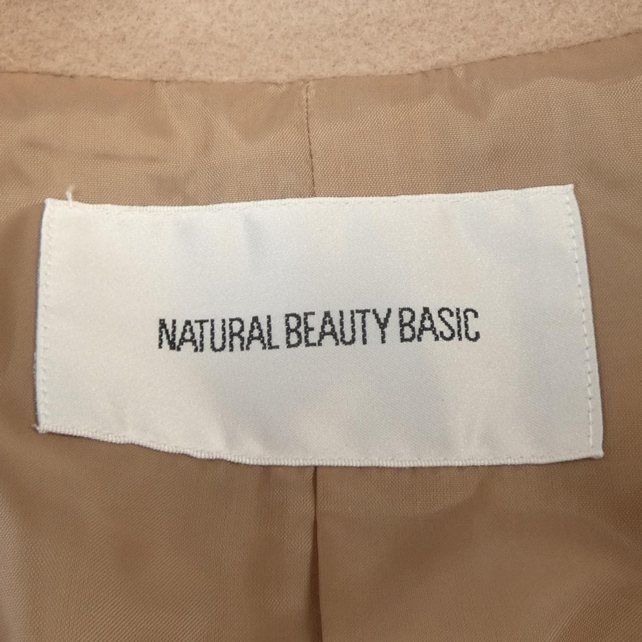 ナチュラルビューティーベーシック NATURAL BEAUTY BASIC コート
