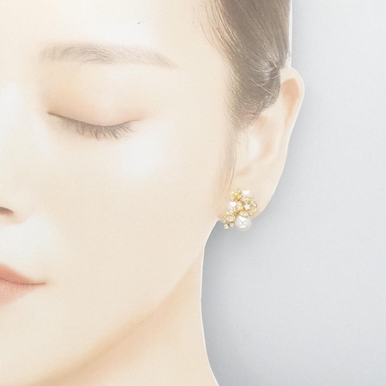 MIKIMOTO Akoya Pearl Earrings