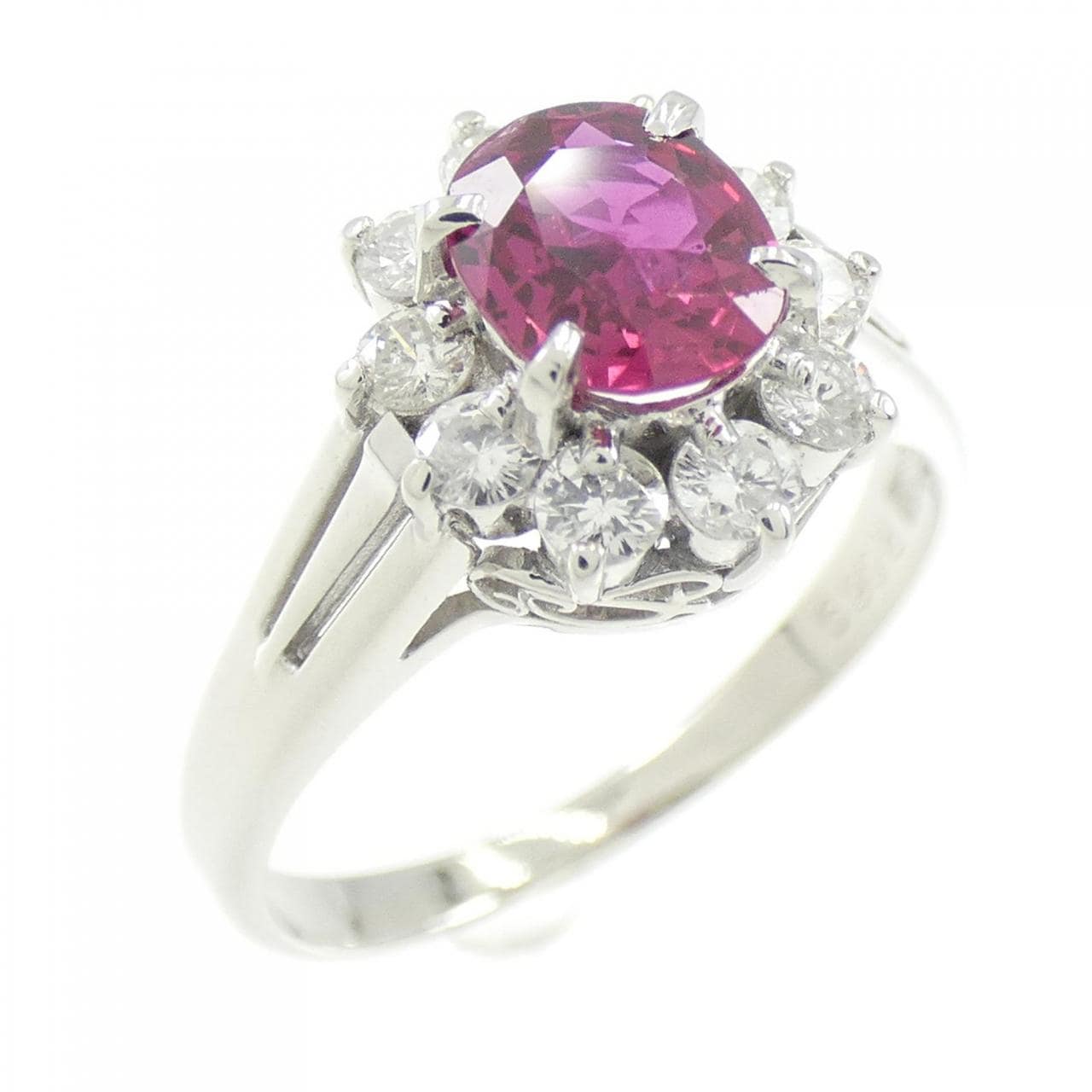 PT ルビー リング 0.69CT