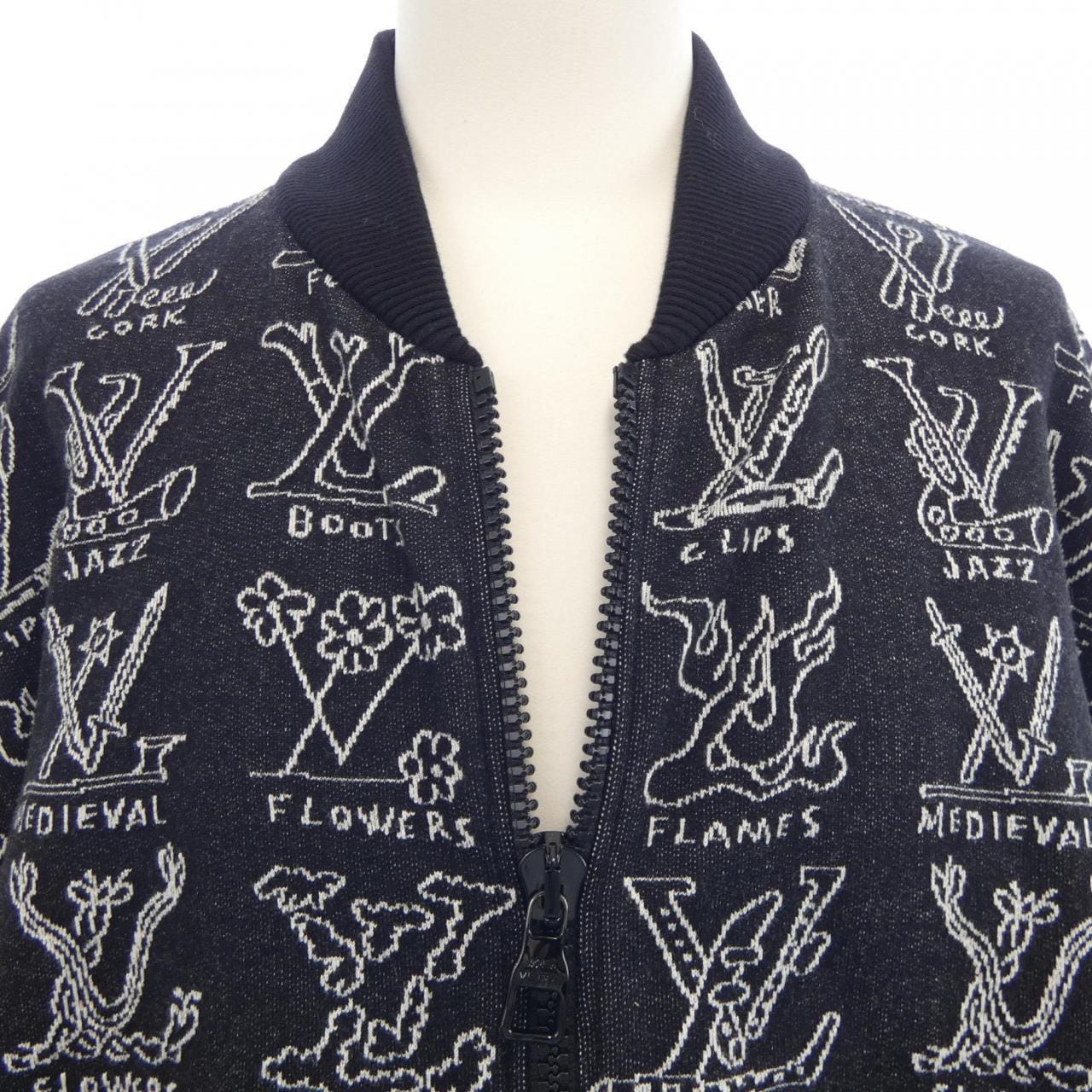 ルイヴィトン LOUIS VUITTON LVカートゥーンジャカード HKY21WZMH ブルゾン