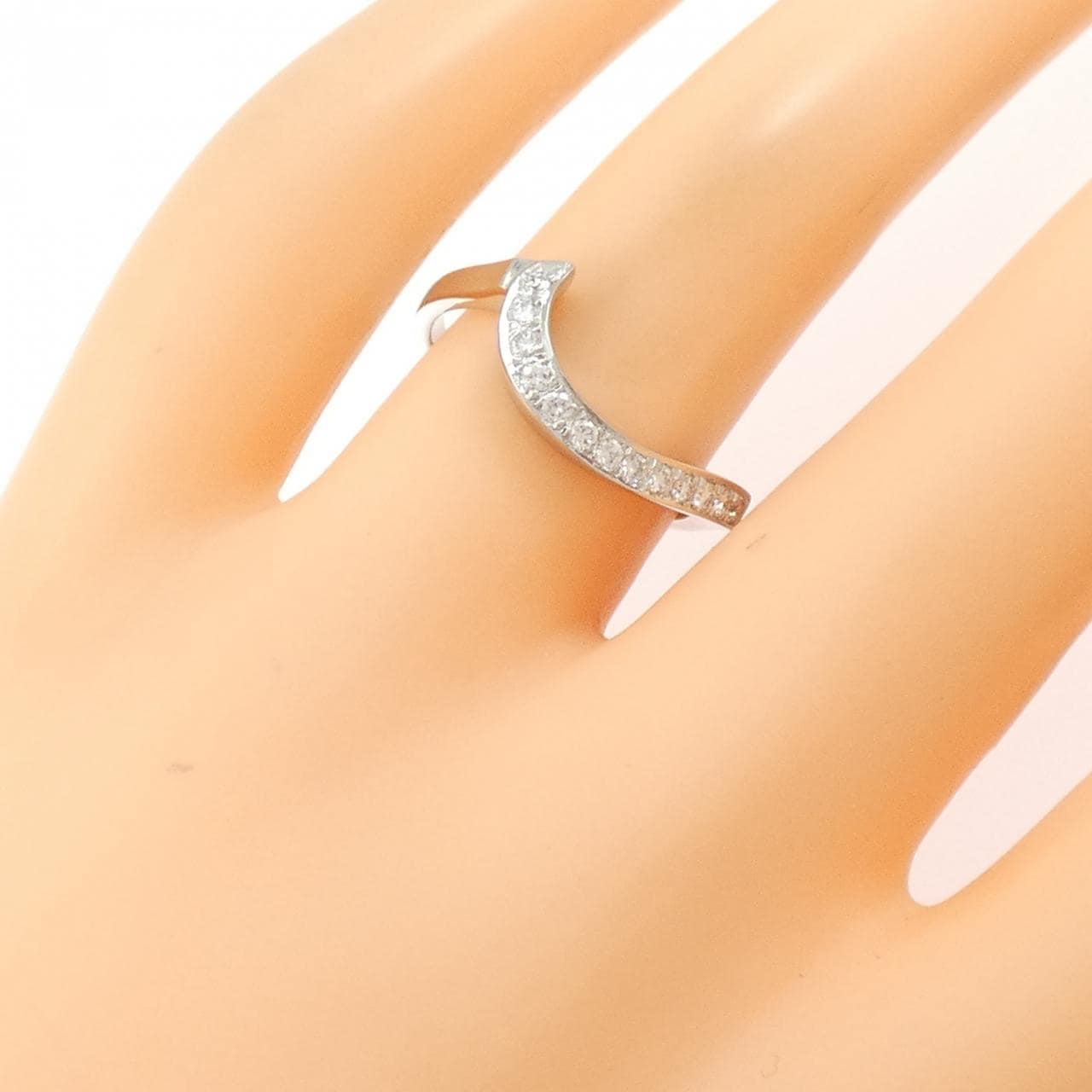 ミキモト ダイヤモンド リング 0.17CT