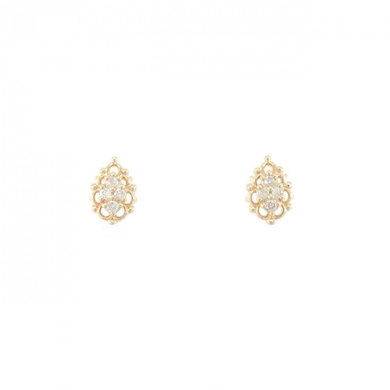 ノジェス ダイヤモンド ピアス 0.02CT