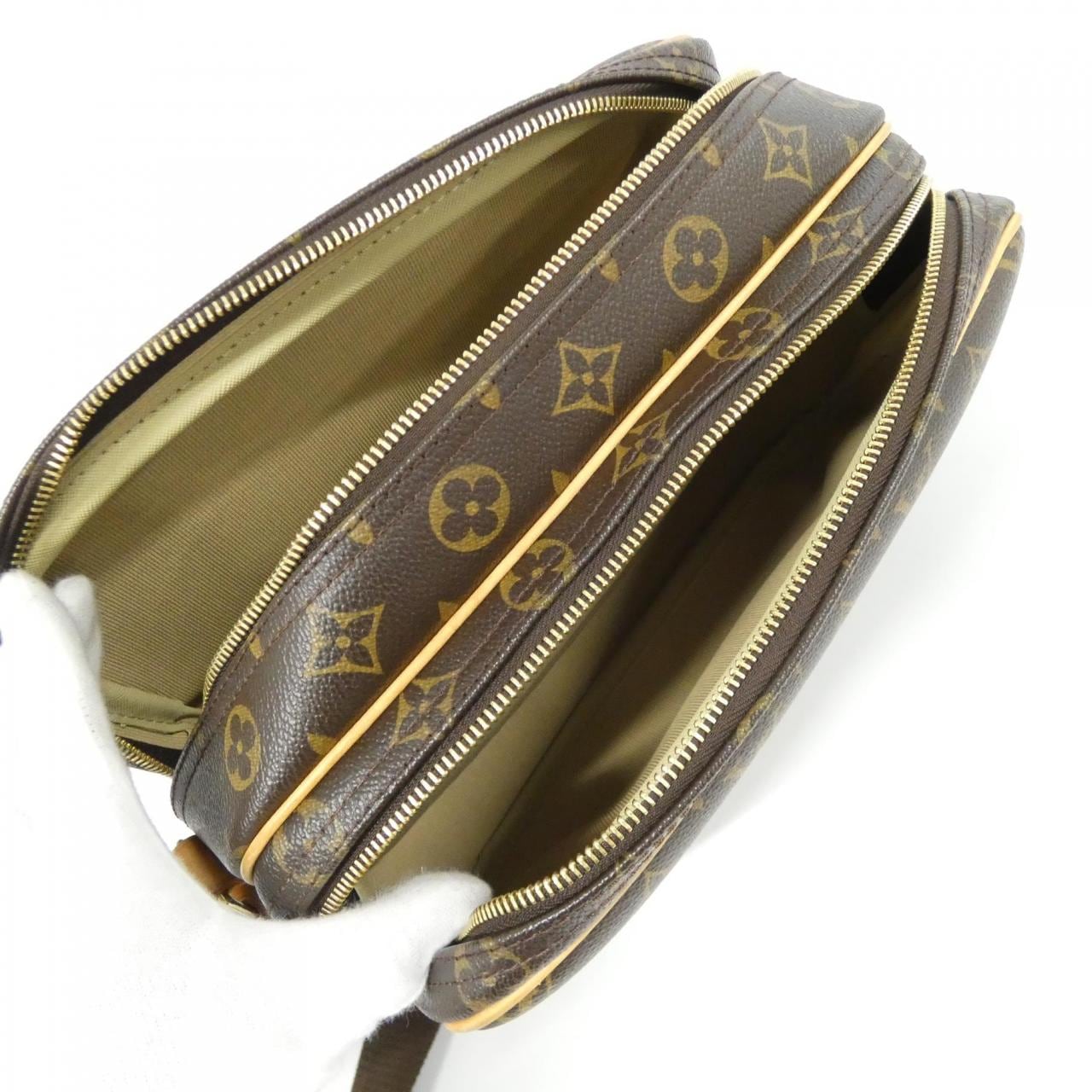 ルイヴィトン モノグラム リポーター 28cm M45254 ショルダーバッグ