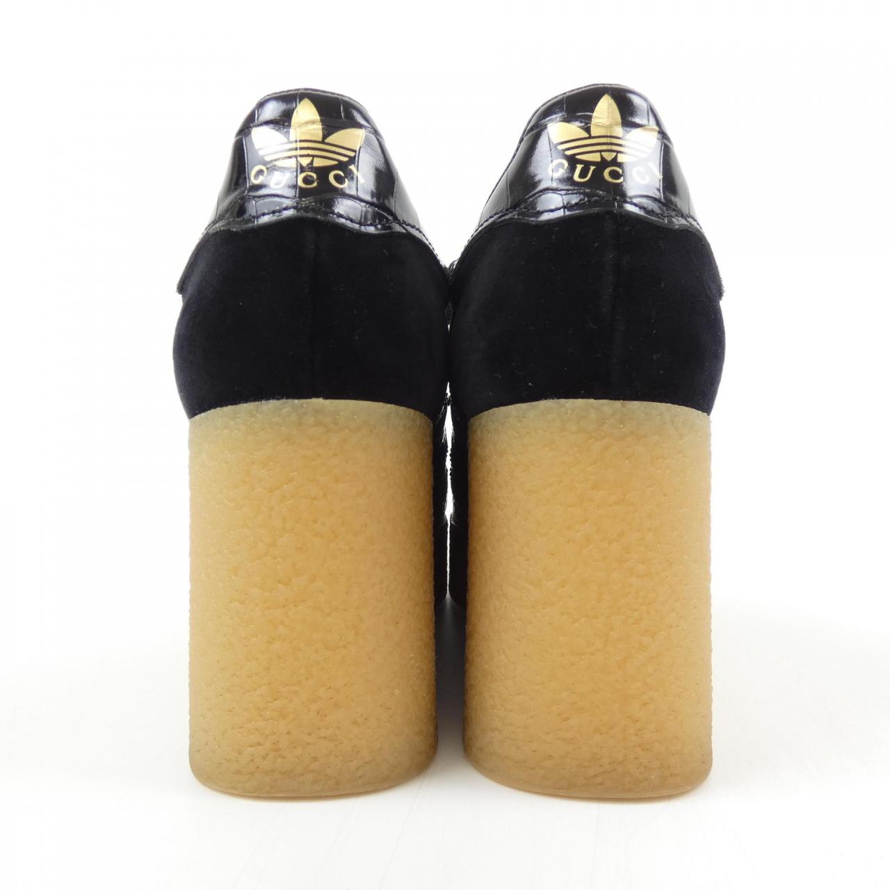 グッチ GUCCI ADIDAS　GAZELLE 725627 シューズ