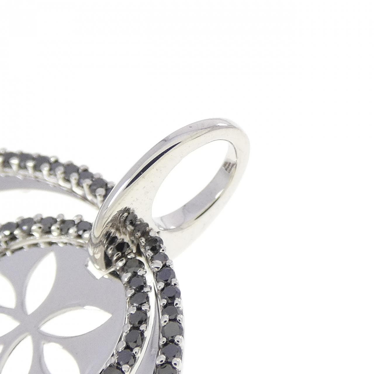 K18WG ダイヤモンド ペンダント 0.48CT