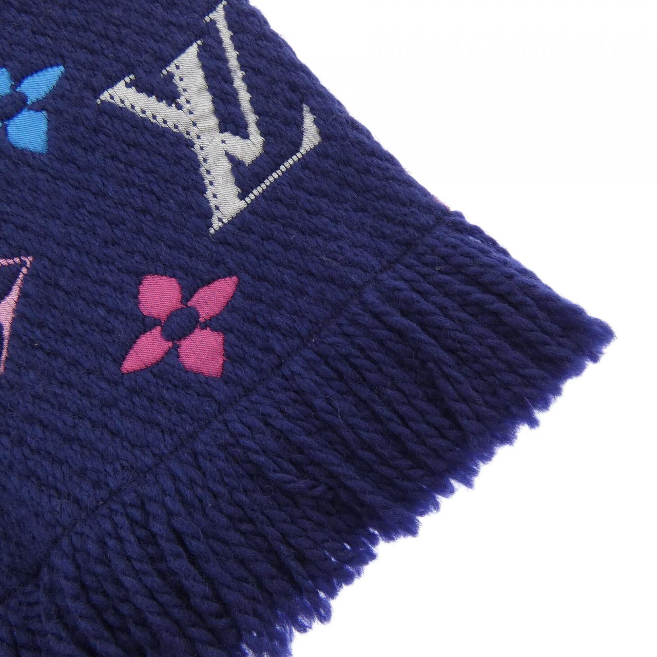 ルイヴィトン LOUIS VUITTON エシャルプ ロゴマニア レインボー M70899 MUFFLER