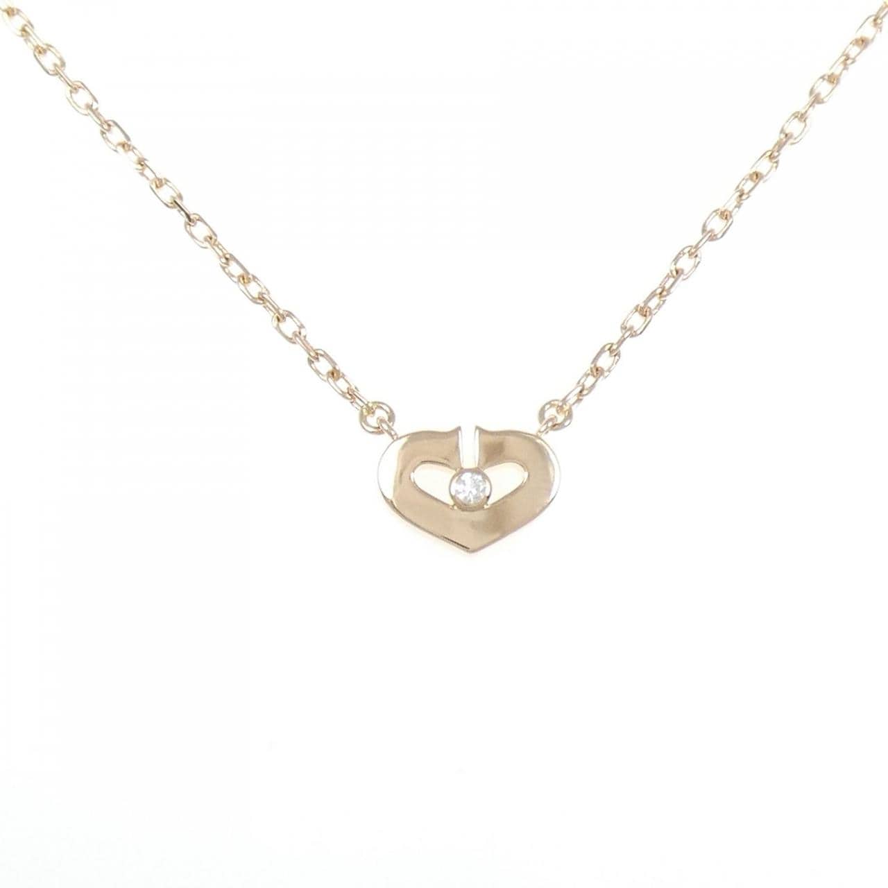 Cartier C heart小號項鍊