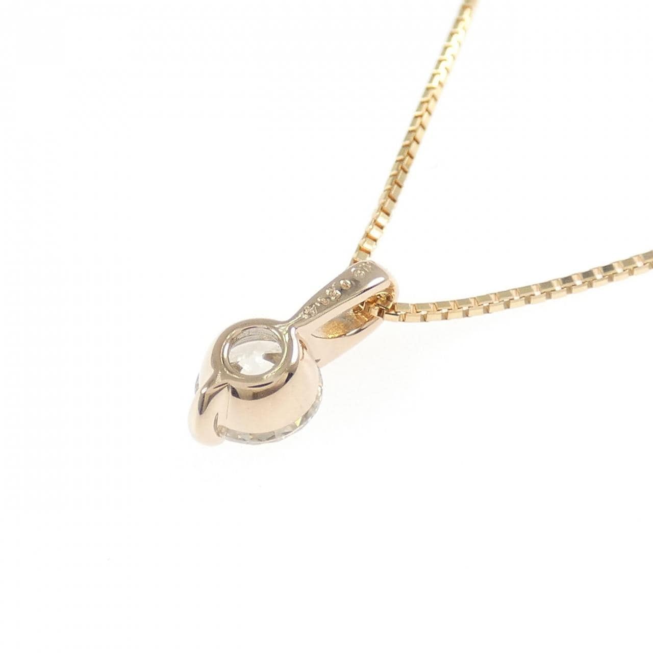 K18PG ダイヤモンド ネックレス 0.514CT