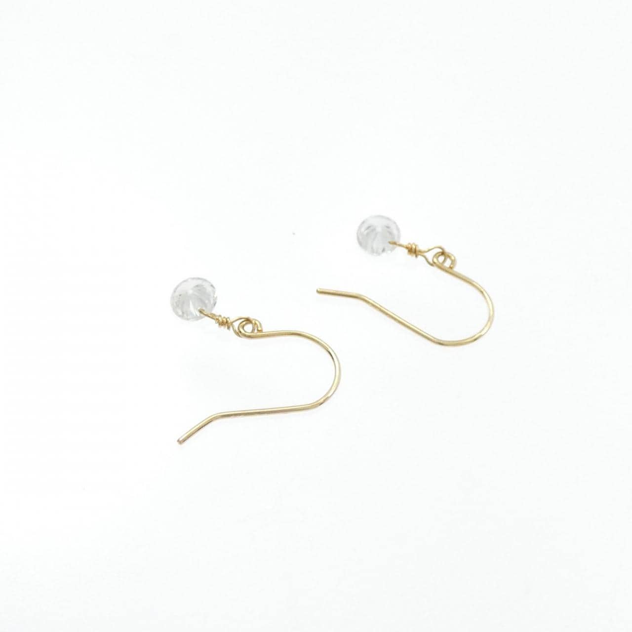 K18YG ダイヤモンド ピアス 0.2CT