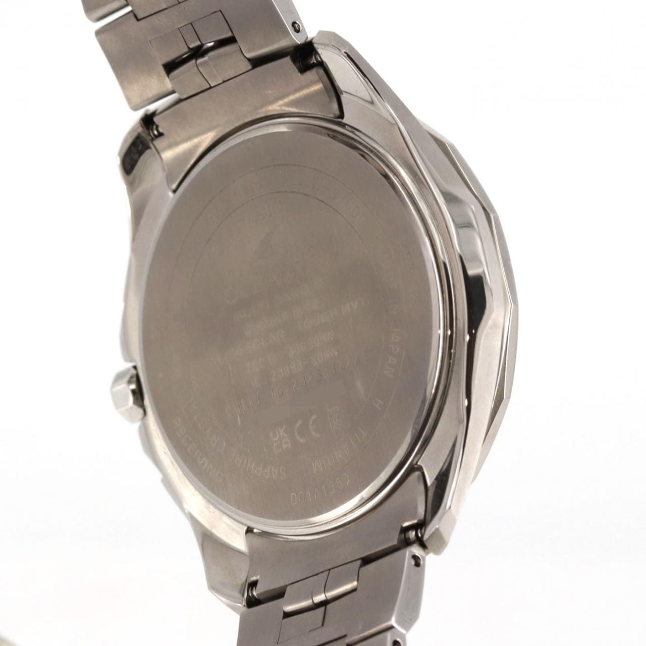 カシオ オシアナスマンタ 電波時計 TI OCW-S7000D-7AJF TI ソーラークォーツ